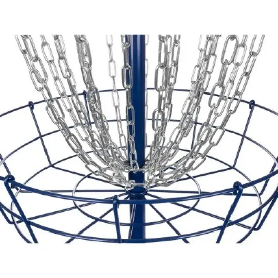 Pure Outdoor by Monoprice Complete Disc Golf Set with Carrying Case and Discs, 24 Zinc‑Coated Chains image {2}