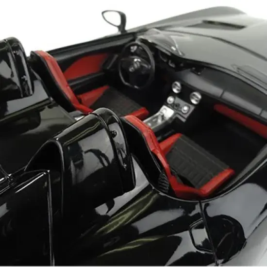 Ready! Set! Go! Link 1:12 RC Mercedes-Benz SLR Radio Remote Control Licensed Model Car - Black & Silver image {4}