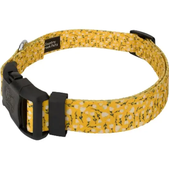 Country Brook Petz Deluxe Spring Cottagecore Dog Collar and Leash image {1}