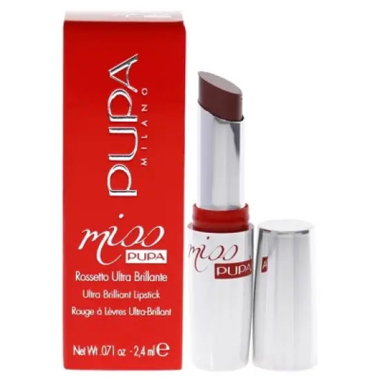 Miss Pupa Ultra Brilliant Lipstick - 604 Elite by Pupa Milano for Women - 0.071 oz Lipstick image {6}