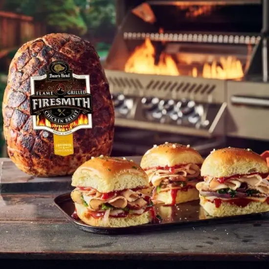Boar's Head FireSmith Flame Grilled Chicken Breast - Deli Fresh Sliced - price per lb image {3}