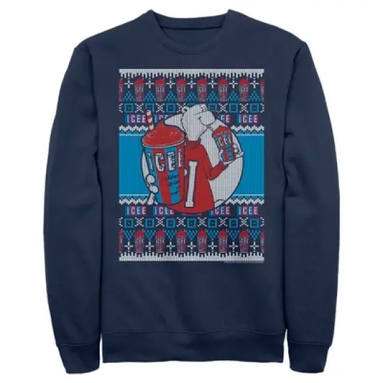 Men's ICEE Bear Ugly Sweater Sweatshirt image {3}