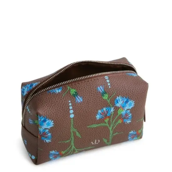 Vera Bradley Women's Outlet Faux Leather Essential Small Cosmetic image {1}