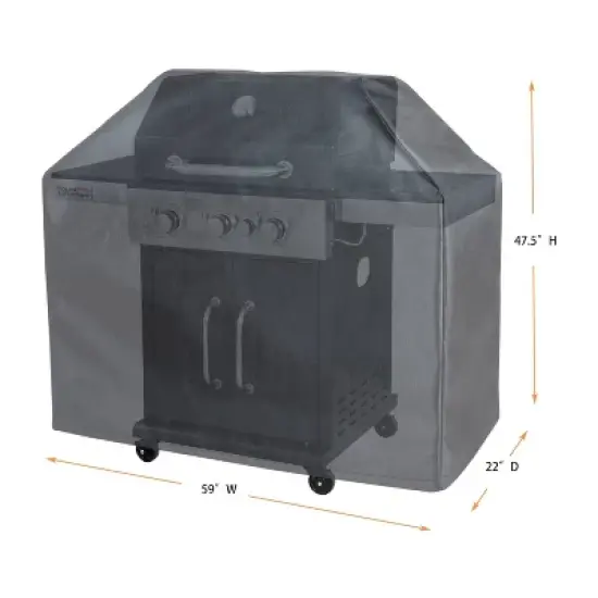 Summerset Shield Titanium 26" Grill Cart Cover Ultimate Protection for Your Outdoor Furniture image {1}