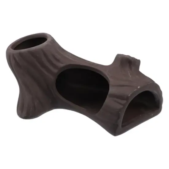 Unique Bargains Ceramic Aquarium Hideaway Rock Cave Fish Tank Decoration Brown 5.16"x3.05"x2.19" image {5}