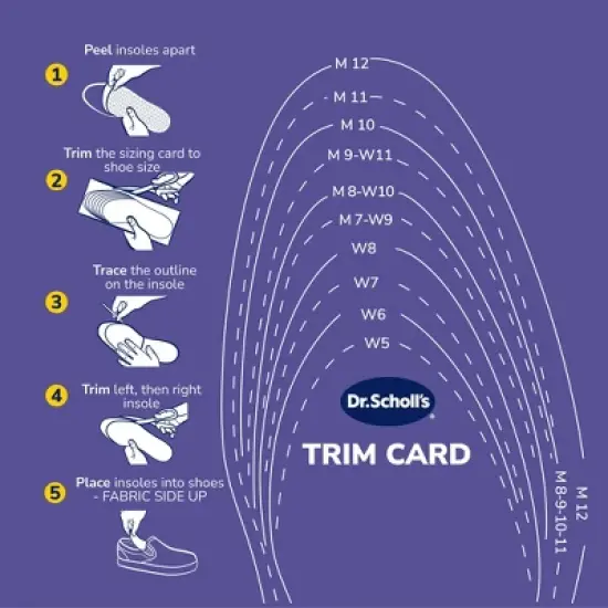 Dr. Scholl's Sockless Comfort Shoe Insoles - 3 Pair image {6}