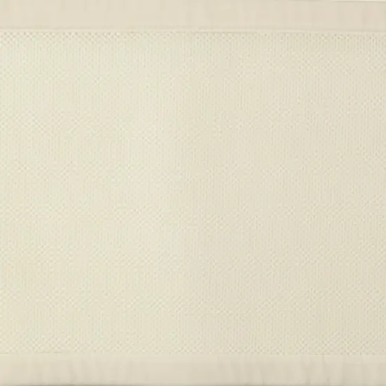 BreathableBaby Breathable Mesh Crib Liner - Classic Collection - Ecru image {5}