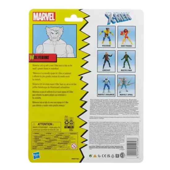 Marvel Legends Series The Uncanny X-Men Wolverine Action Figure image {7}