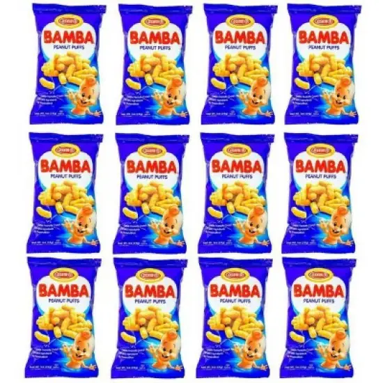 Osem Bamba Peanut Snacks - 1oz/24pk image {2}