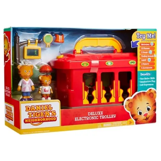 Daniel Tiger's Neighborhood Deluxe Electronic Trolley image {2}