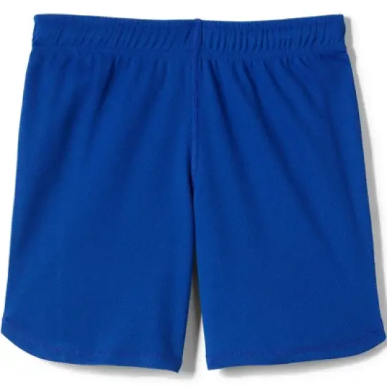 Lands' End School Uniform Girls Mesh Gym Shorts image {5}