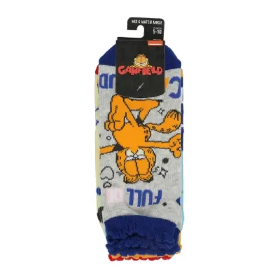Garfield Cattitude Women's 5-Pair Ankle Socks image {6}