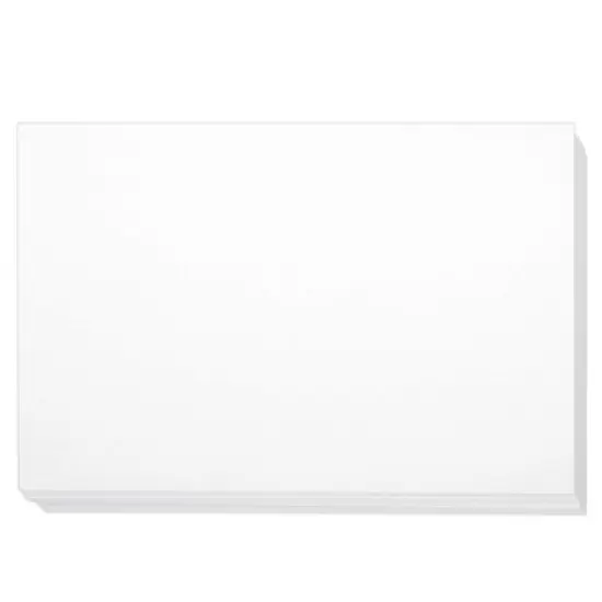 200 Pack White 300 GSM / 110 lb Thick Cardstock Paper - Blank Heavyweight Wedding Invitation Cards for Printing, Flashcards, Postcards image {6}