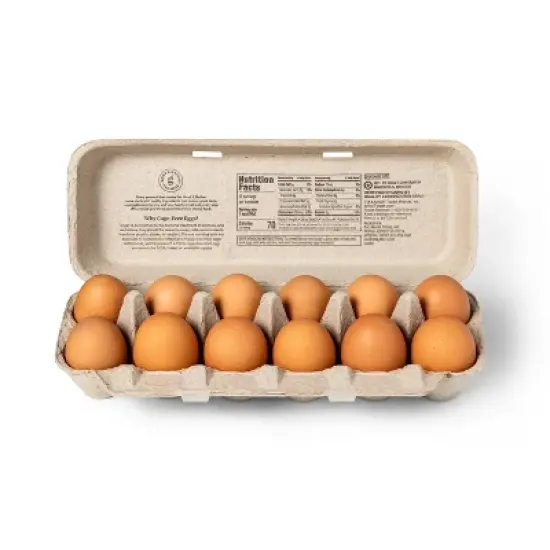 Organic Cage-Free Grade A Large Brown Eggs - Good & Gather&trade; image {1}