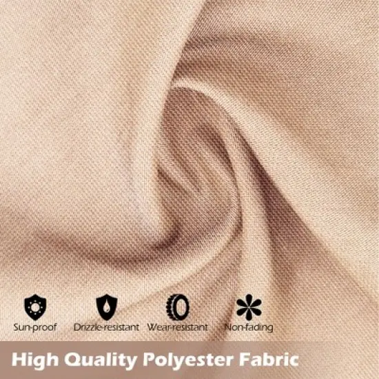 Tangkula 10 x 10 ft Flat Top Pergola w/ Retractable Canopy Outdoor Grill Gazebo image {6}