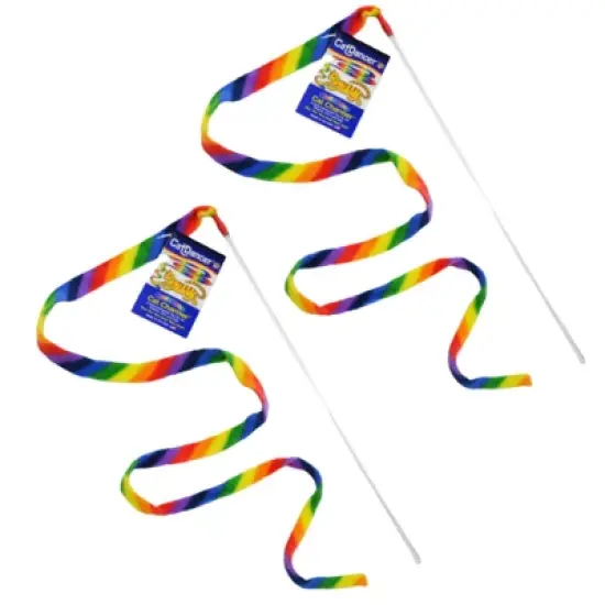 Cat Dancer Rainbow Cat Charmer, 2 Pack image {2}