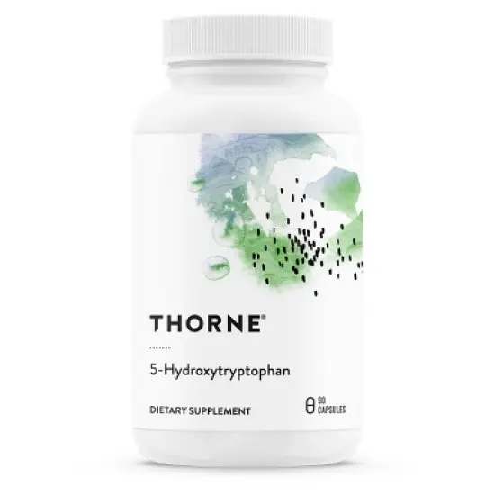 THORNE 5-Hydroxytryptophan (5-HTP) - Serotonin Support for Sleep and Stress Management* - 90 Capsules image {6}