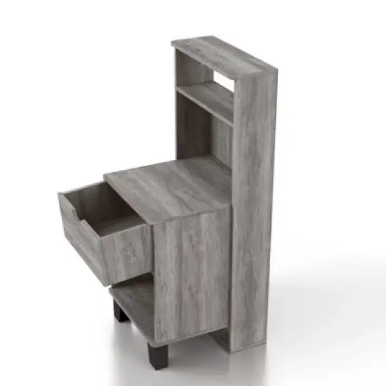 Loreman 1 Drawer Nightstand - miBasics image {14}