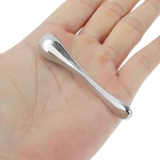 Unique Bargains Removable Eye Cream Massage Stick Silver Tone 1 Pc image {4}