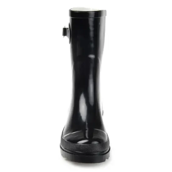 Journee Collection Womens Seattle Block Heel Rain Boots image {5}