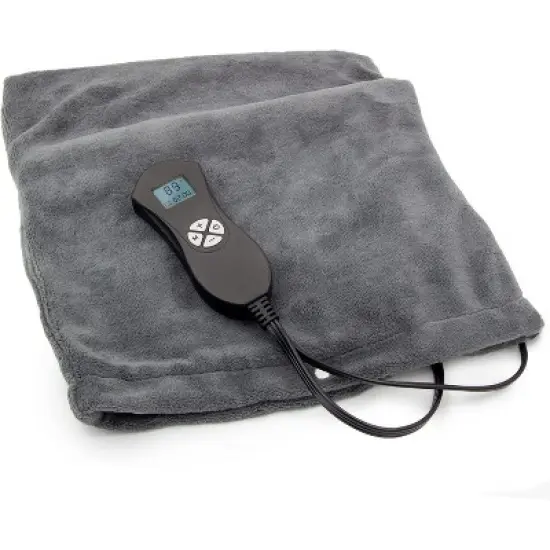 DMI Digital Ultra Soft Heating Pad with Fully Customizable Heat Setting and Moist Heat Insert, Programmable Timer, FSA & HSA Eligible image {3}