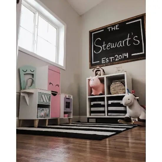 Kidkraft Lil' Friends Wooden Play Kitchen with 14 Accessories image {6}