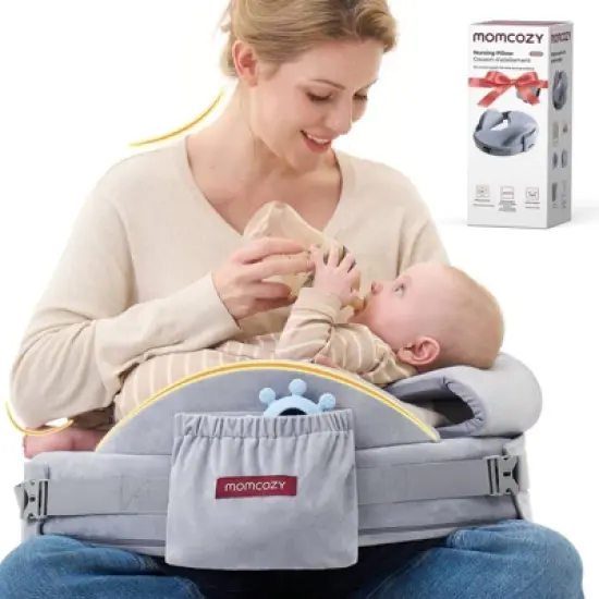 Momcozy Upgraded Adjustable Nursing Pillow image {1}