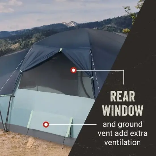 Coleman Skydome 8-Person Camping Tent XL, Blue Nights, 1 CT image {4}