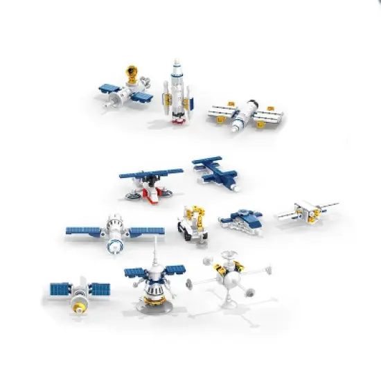 Contixo BK07 Aerospace Series Space Station Building Block Set - 573 PCS image {3}