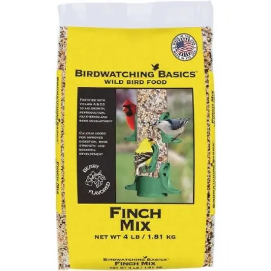 Birdwatching Basics 4 Lb. Finch Mix Wild Bird Food image {1}