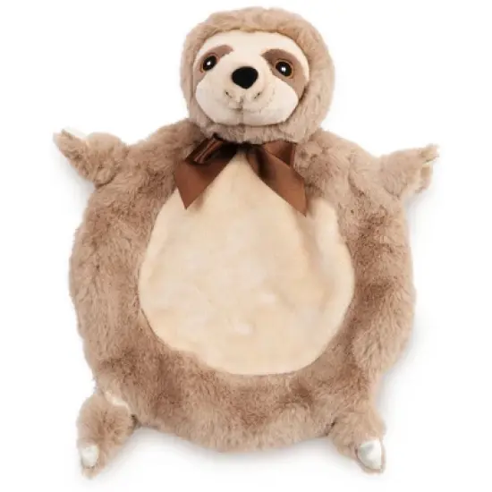 Bearington Baby Wee Speedster, 8 x 7 Inch Small Sloth Stuffed Animal, Nursery Decor, Security Blanket Lovey for Babies image {6}