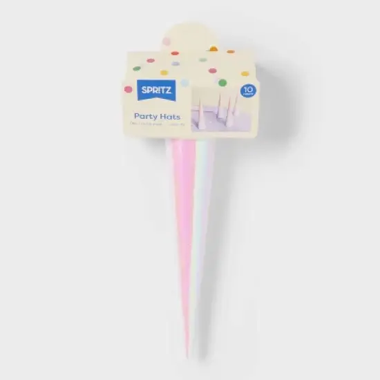 10ct Unicorn Party Hats - Spritz&trade; image {2}