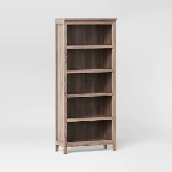 72" Carson 5 Shelf Bookcase - Threshold image {10}