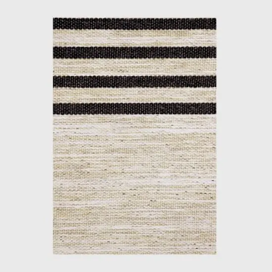 7' x 10' Outdoor Rug Multitier Bars Gray/Cream - Project 62&trade; image {1}