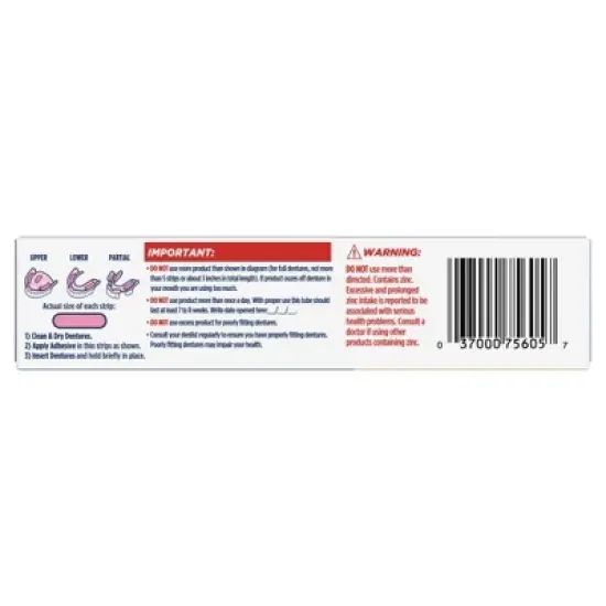 OzFixodent Ultra Max Hold Dental Adhesive Cream, 2.2 Oz image {1}