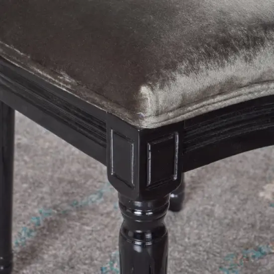 Set of 2 Leroy Traditional Dining Chair Gray - Christopher Knight Home image {2}