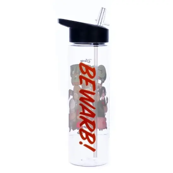 Gravity Falls Title Logo and Characters 24oz Plastic Water Bottle image {1}