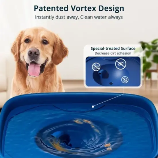 GOTGELIF 4L Automatic Pet Water Fountain with Adjustable Flow & Quiet Pump image {4}