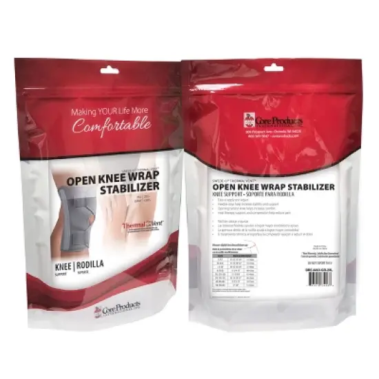 Swede-O Thermal Vent Open Knee Wrap Stabilizer image {6}