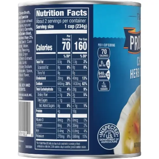 Progresso Traditional Chicken & Herb Dumpling Soup - 18.5oz image {4}