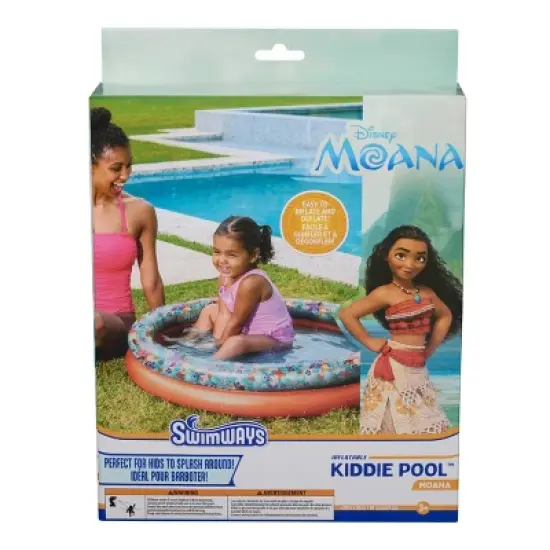 Disney Moana Kiddie Pool: Inflatable, Toddler, PVC, Age 3+ image {4}