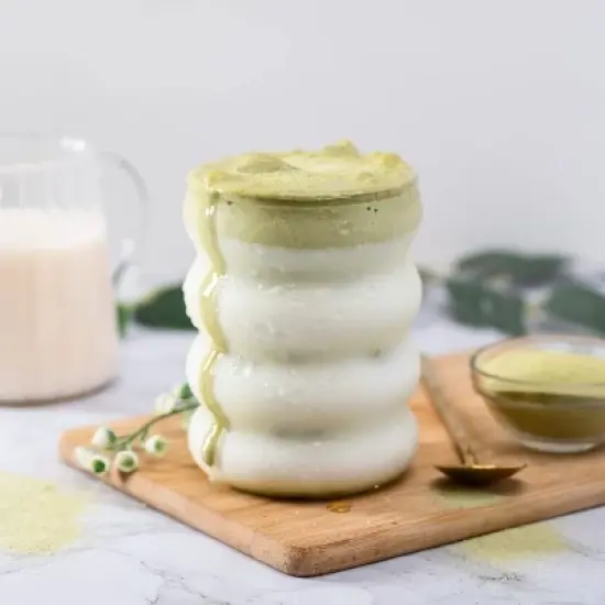 Tea Zone Matcha Green Tea Powder Mix for Milk Tea, Bubble Tea, Smoothies 2.2 lbs. image {4}