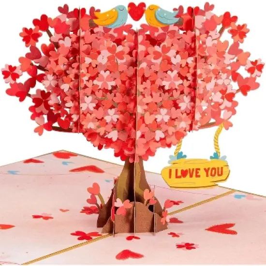 Frndly by Paper Love 3D Pop Up Love Tree Card image {7}