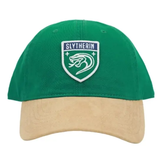 Harry Potter Slytherin Crest Men's Green Dad Hat image {1}