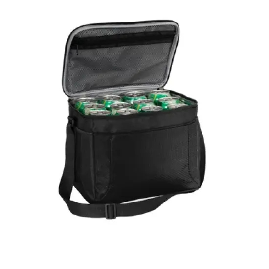 Port Authority Medium 12-Can Cube Cooler with Shoulder Strap image {5}