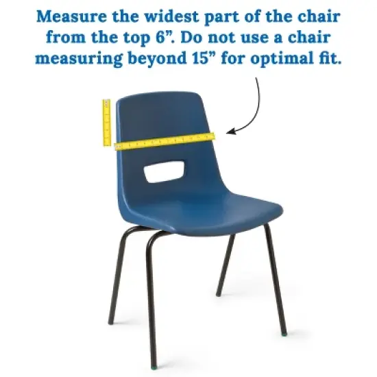 Carson Dellosa Education Chairback Buddy&trade; Blue and Red Pocket Chart Storage (1 piece) image {4}