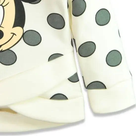 Disney Minnie Mouse Mickey Mouse Fleece Hoodie and Leggings Outfit Set Infant to Big Kid image {8}