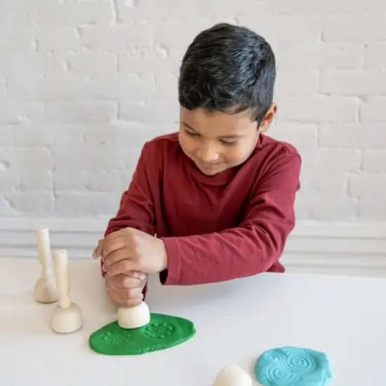 READY 2 LEARN&trade; Wooden Dough Stampers - Set of 4 image {10}