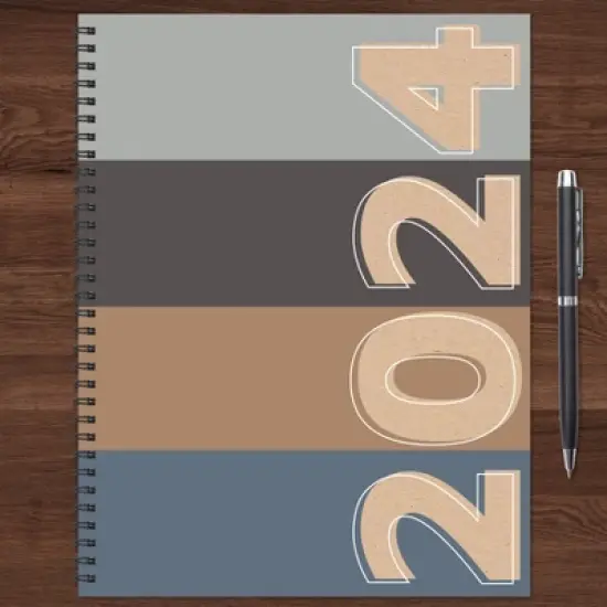 TF Publishing 2024 Weekly/Monthly Planner 11"x9" Rows image {5}