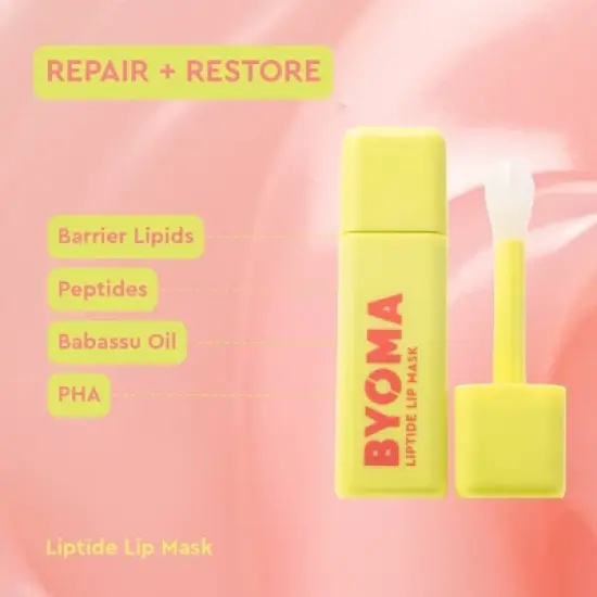 BYOMA Liptide Lip Mask - 0.2 fl oz image {4}